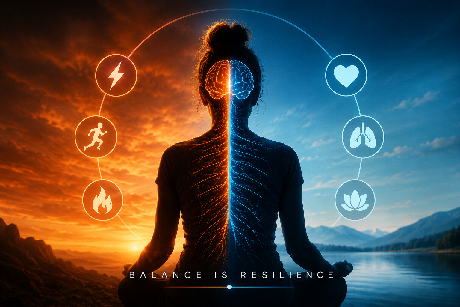 The Nervous System Decides: Heal or Not