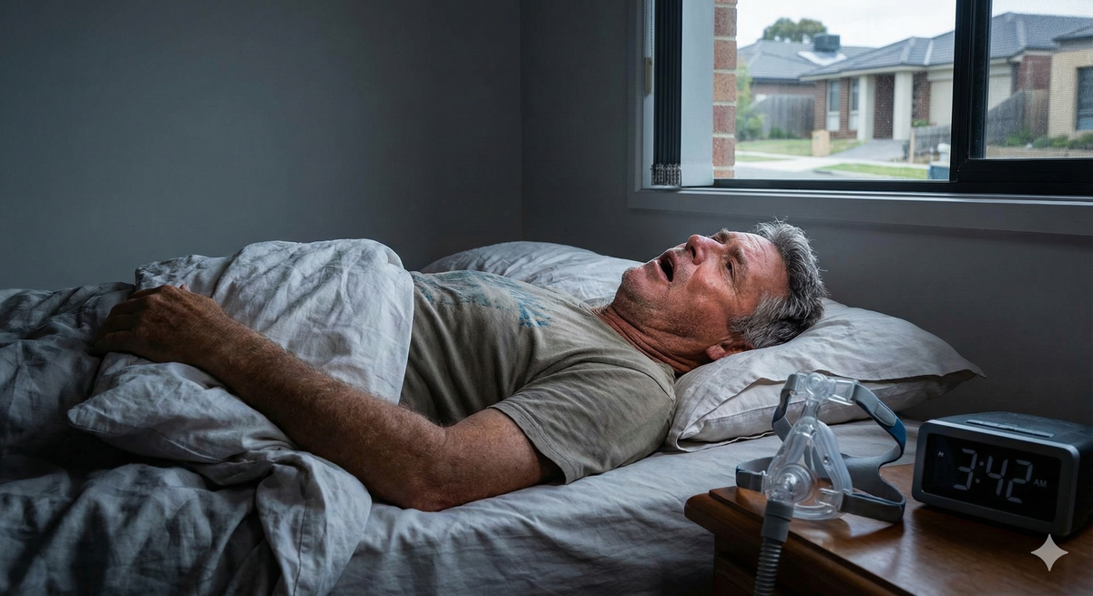 BioSpectral Systems Learning Hub article image: "Unmasking Sleep Apnea The Brain's Adaptive Battle"