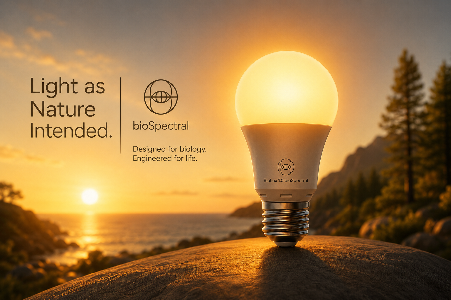BioLux Bulb: Lighting as Nature Intended