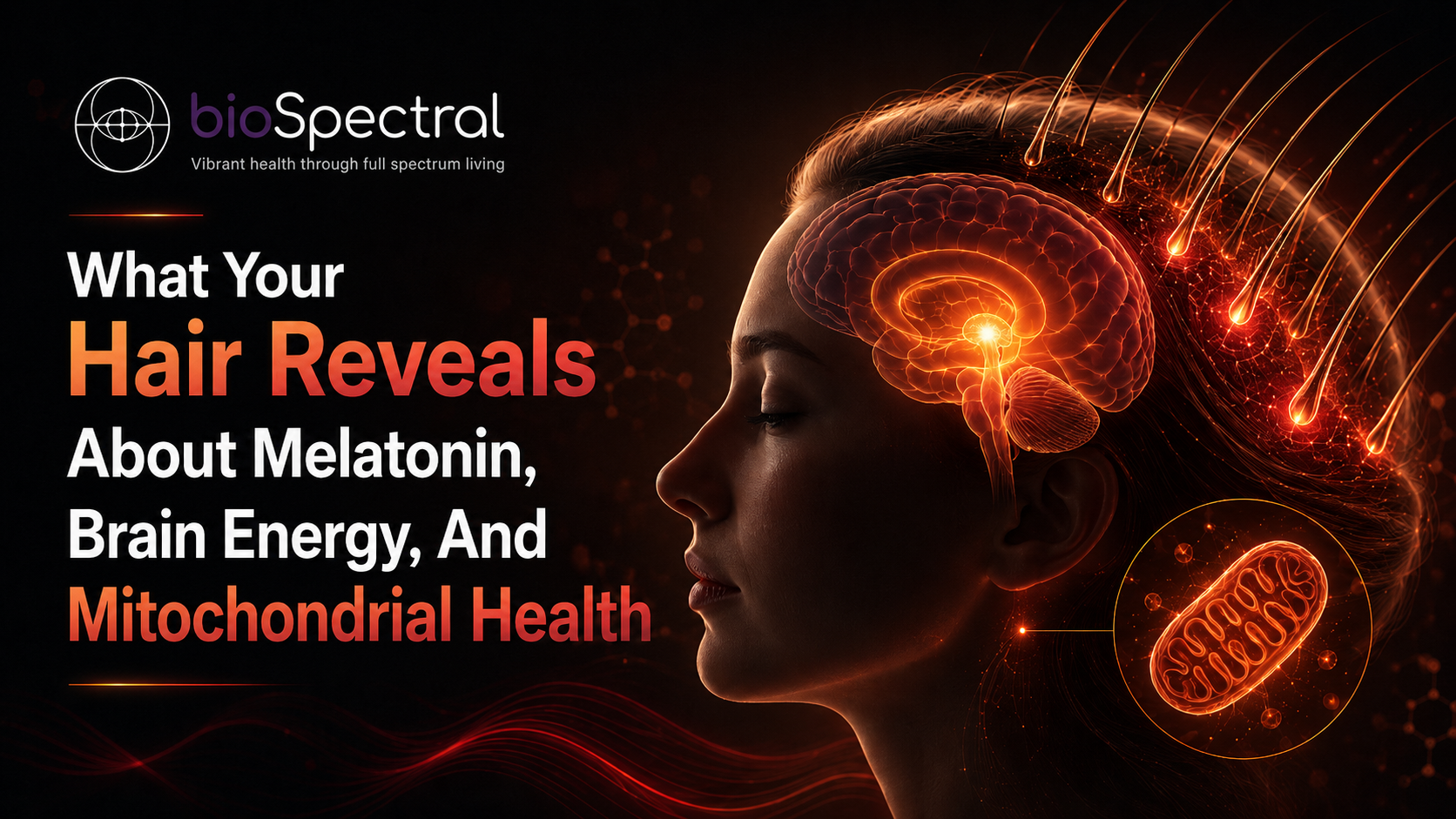 What Your Hair Reveals About Melatonin, Brain Energy, And Mitochondrial Health
