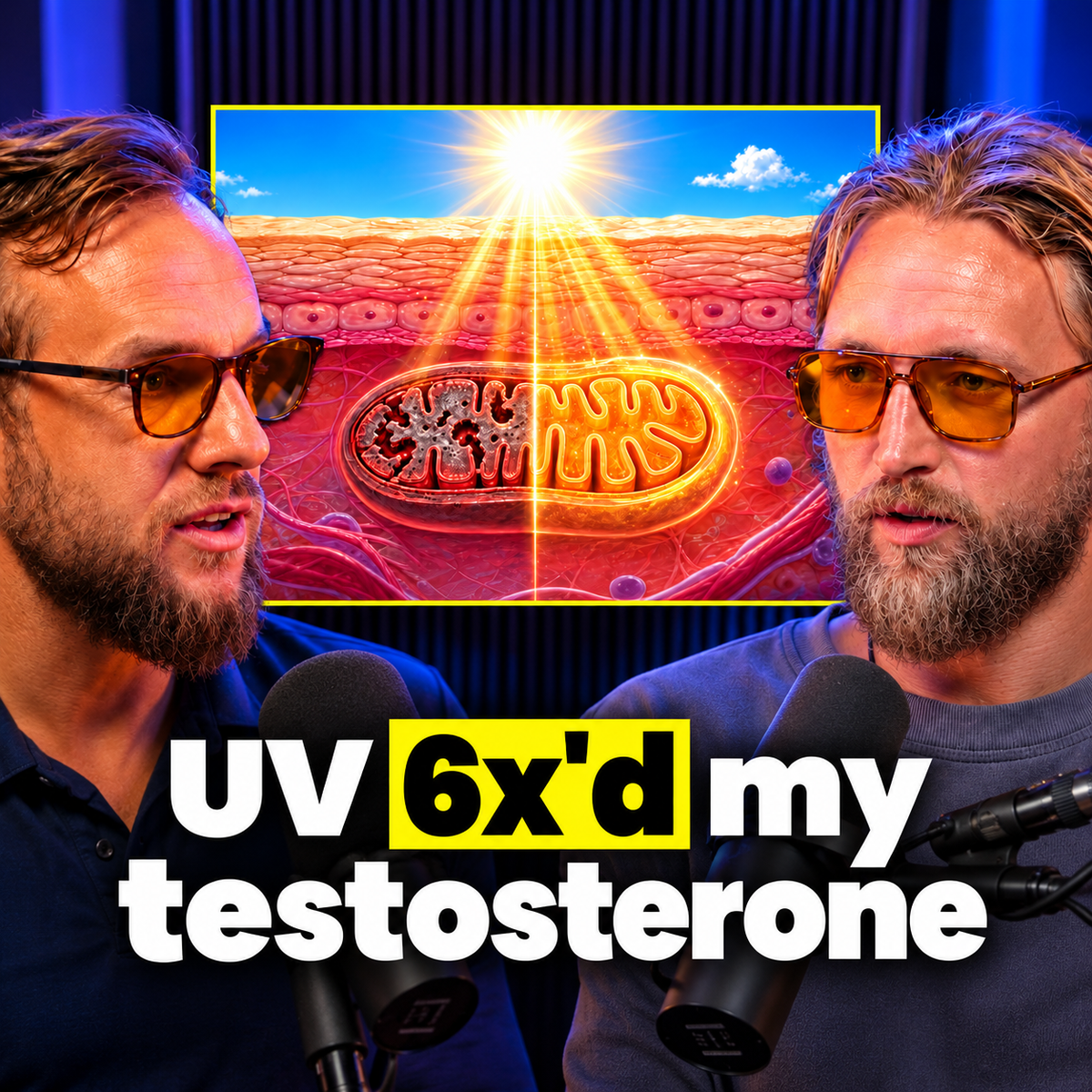 BioSpectral Systems podcast appearance thumbnail: The Way Forward with Alec Zeck — How UV Light Supercharged His Cells After 2 Cancers, featuring Nathan Siles