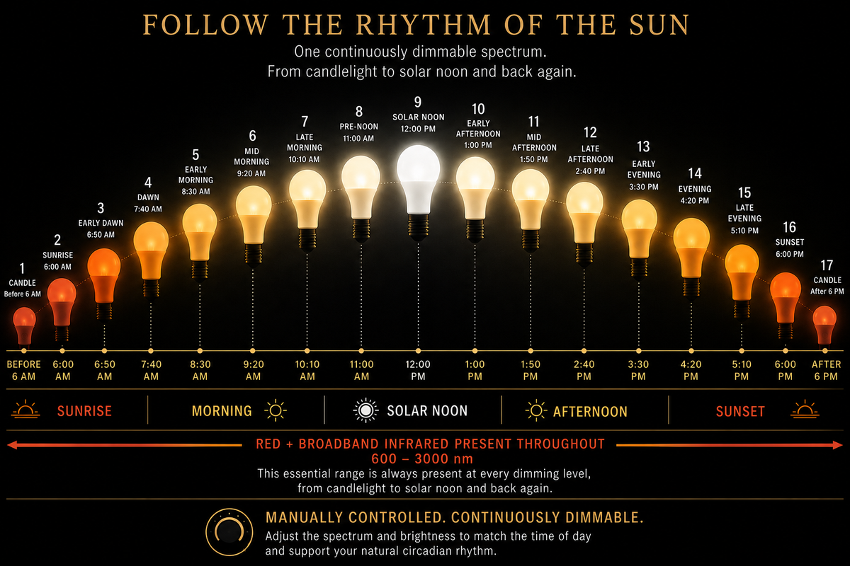 BioSpectral BioLux A19 Dimmable Bulb, additional product photo