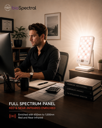 Full Spectrum + Infrared SAD Light Panel