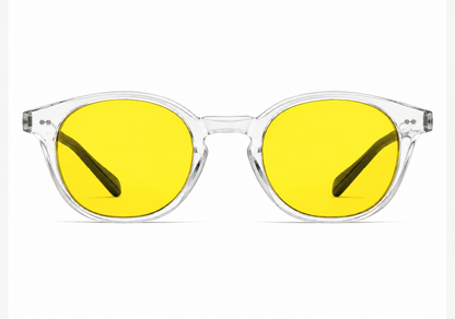 BioSpectral Systems Zoe Quartz (Day) daytime blue light filtering glasses, front view