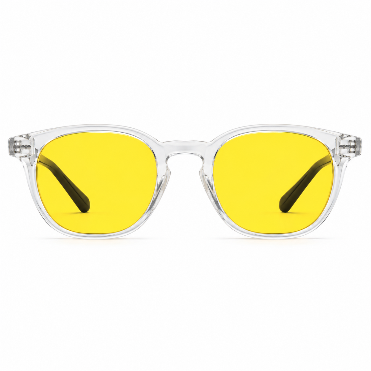 BioSpectral Systems Zoe Quartz (Day) daytime blue light filtering glasses, front view