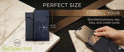 BioSpectral SignalVault Faraday Phone Bag
