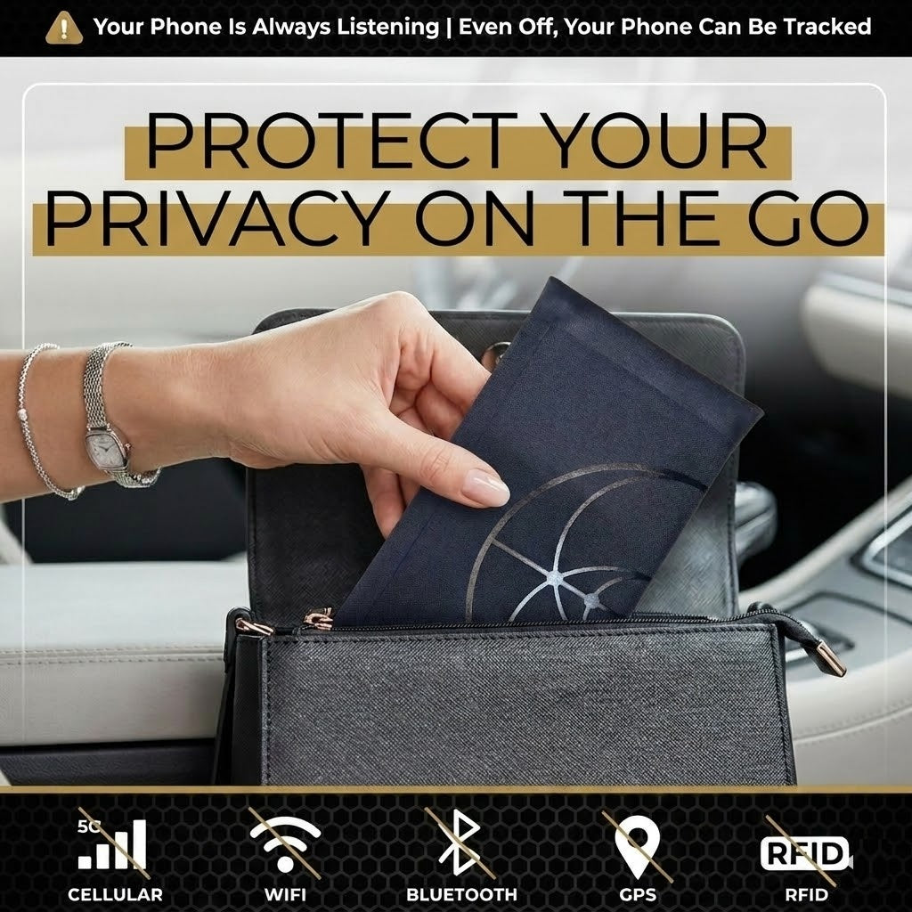 BioSpectral SignalVault Faraday Phone Bag
